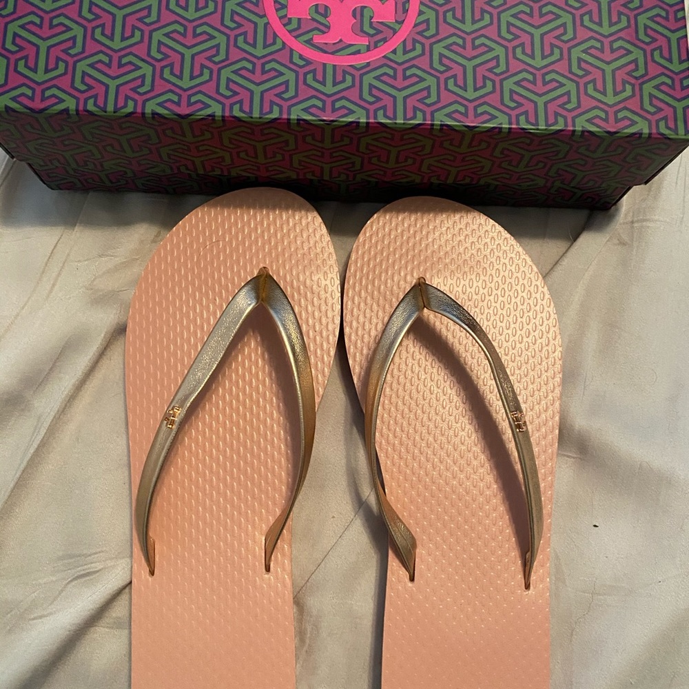 Tory Burch flip flops